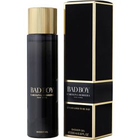 CH BAD BOY by Carolina Herrera SHOWER GEL 6.8 OZ
