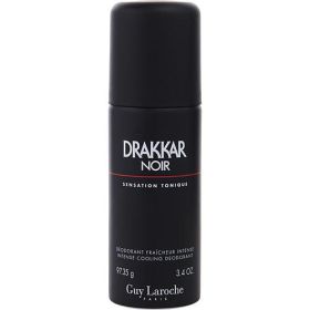 DRAKKAR NOIR by Guy Laroche DEODORANT SPRAY 3.4 OZ