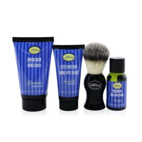 THE ART OF SHAVING - The 4 Elements Of The Perfect Shave 4-Pieces Kit-Lavender: Pre-Shave Oil 30ml+Shaving Cream 45ml+After-Shave Balm 30ml+Sha... 4pc
