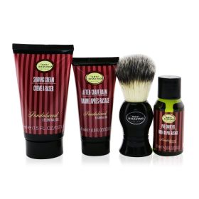 THE ART OF SHAVING - The 4 Elements Of The Perfect Shave 4-Pieces Kit-Sandalwood:Pre-Shave Oil 30ml+Shaving Cream 45ml+After-Shave Balm 30ml... 4pcs