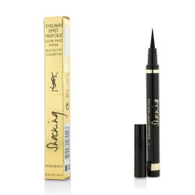 YVES SAINT LAURENT - Eyeliner Effet Faux Cils Shocking (Bold Felt Tip Eyeliner Pen) - # 1 Black L27972 / 124387 1.1ml/0.04oz