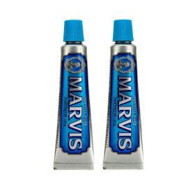 MARVIS - Aquatic Mint Toothpaste Duo Pack (Travel Size) 2x25ml/1.29oz